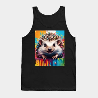 cute Hedgehog Tank Top